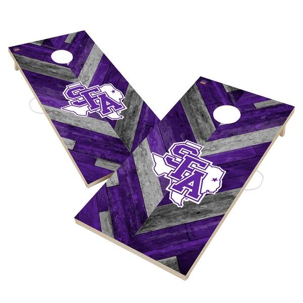 slide 2 of 6, Stephen F. Austin State University Lumberjacks Cornhole Board Set 16 Years and Up
