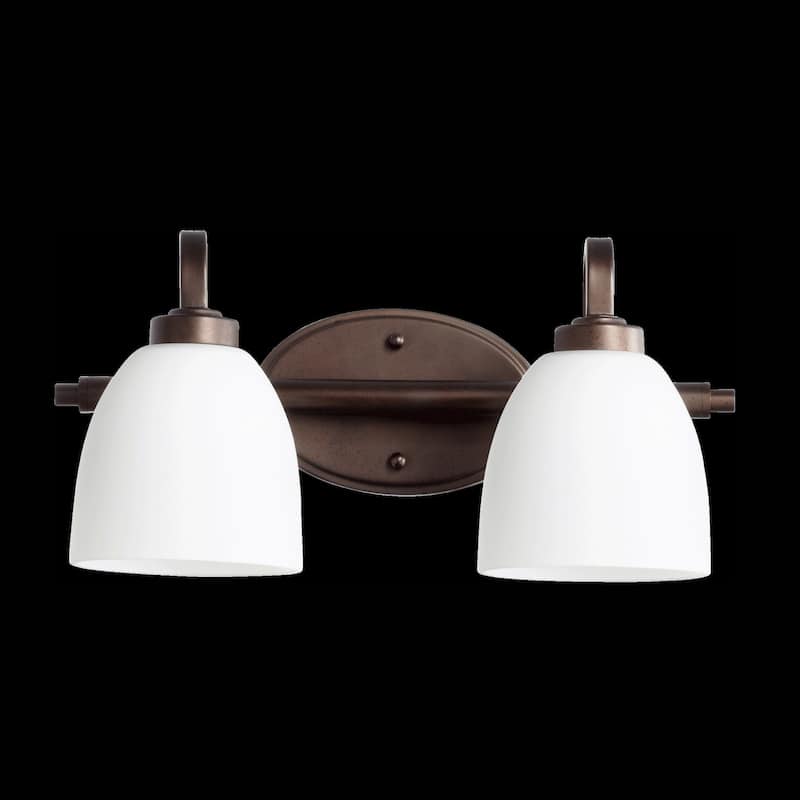 Quorum International Reyes 2 Light 16" Wide Bathroom Vanity Light