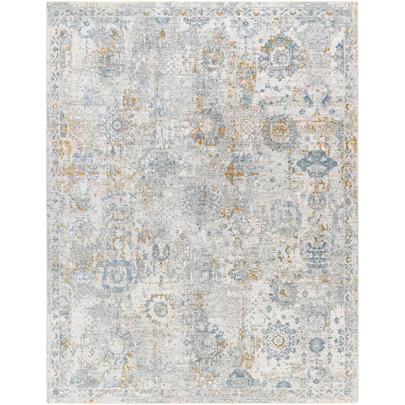 Livabliss Dresden Distressed Traditional Area Rug