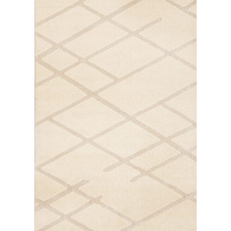 HomeRoots Solid Color Modern Rectangle Area Rug - 8' X 11'