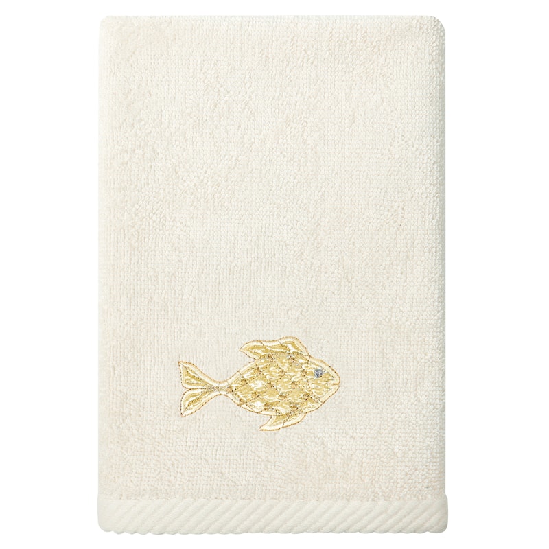 Authentic Hotel and Spa Turkish Cotton Figi 3PC Embellished Towel Set