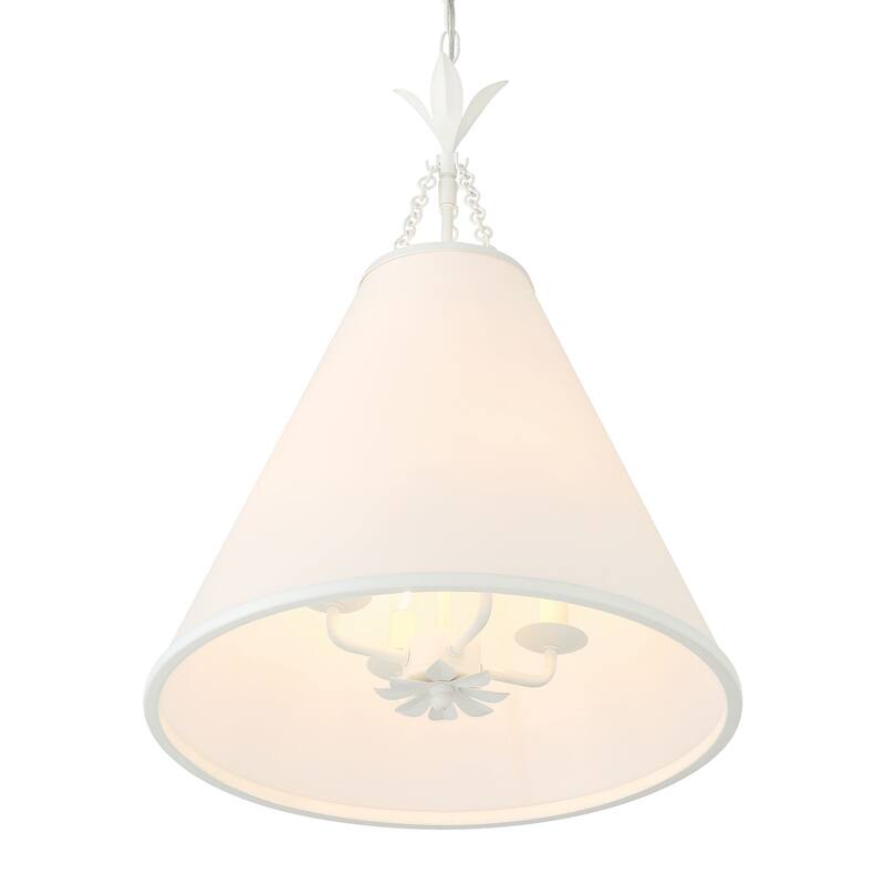 Crystorama Lighting Group 564 Broche 4 Light 18" Wide Pendant with