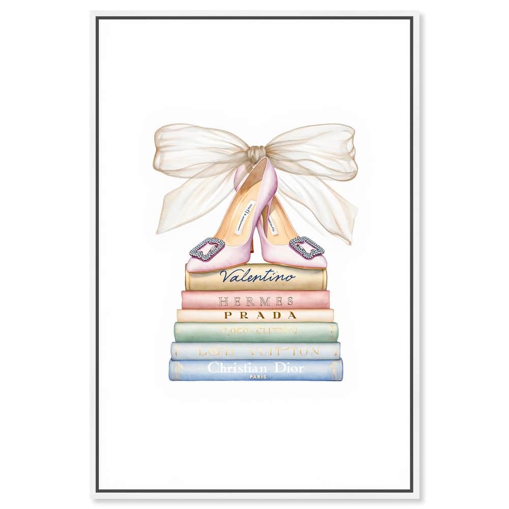 Bibliotheca Belle Canvas by Art Remedy