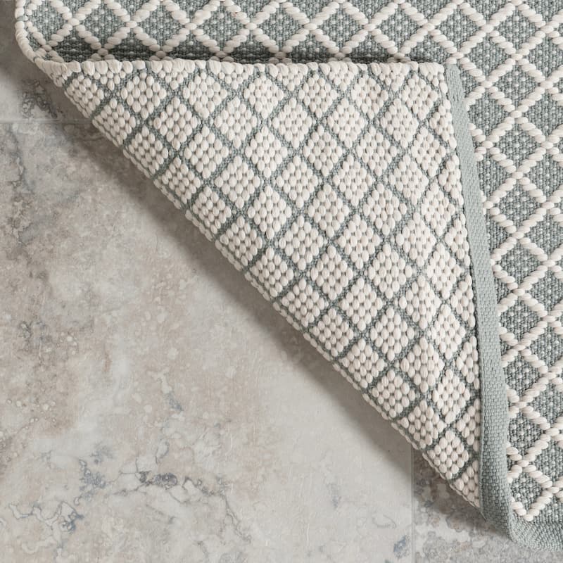 Home Conservatory Trellis Handwoven Indoor/Outdoor Area Rug
