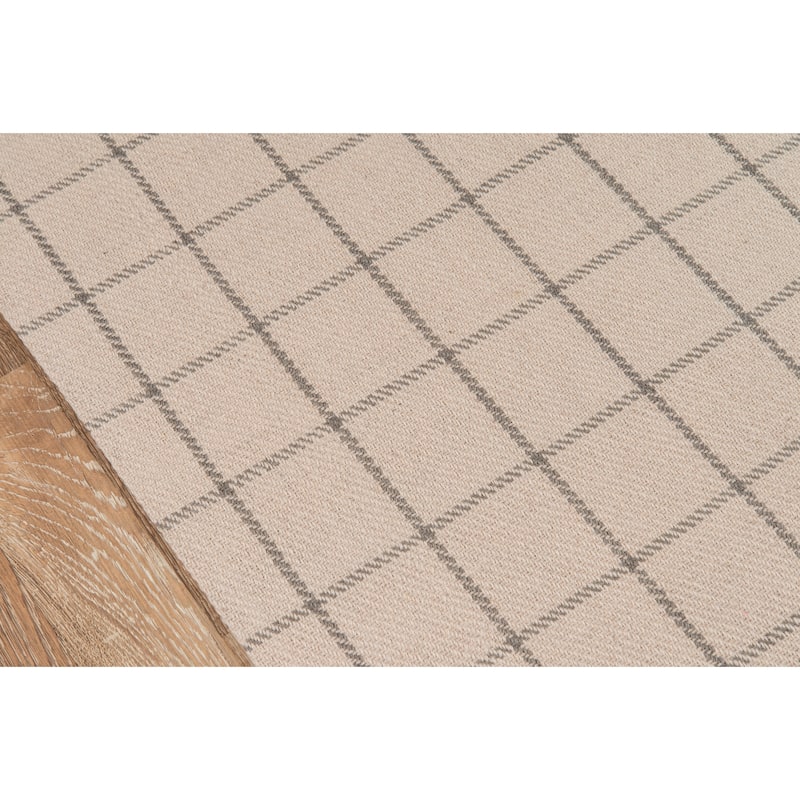 Erin Gates by Momeni Marlborough Deerfield Hand Woven Wool Plaid Area Rug