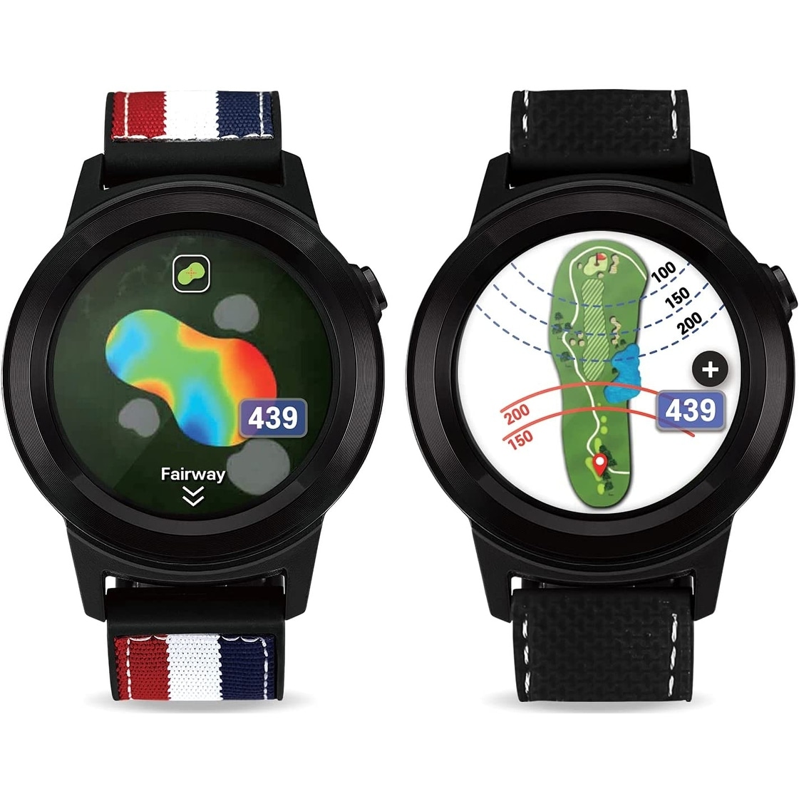 Touch screen golf watch discount