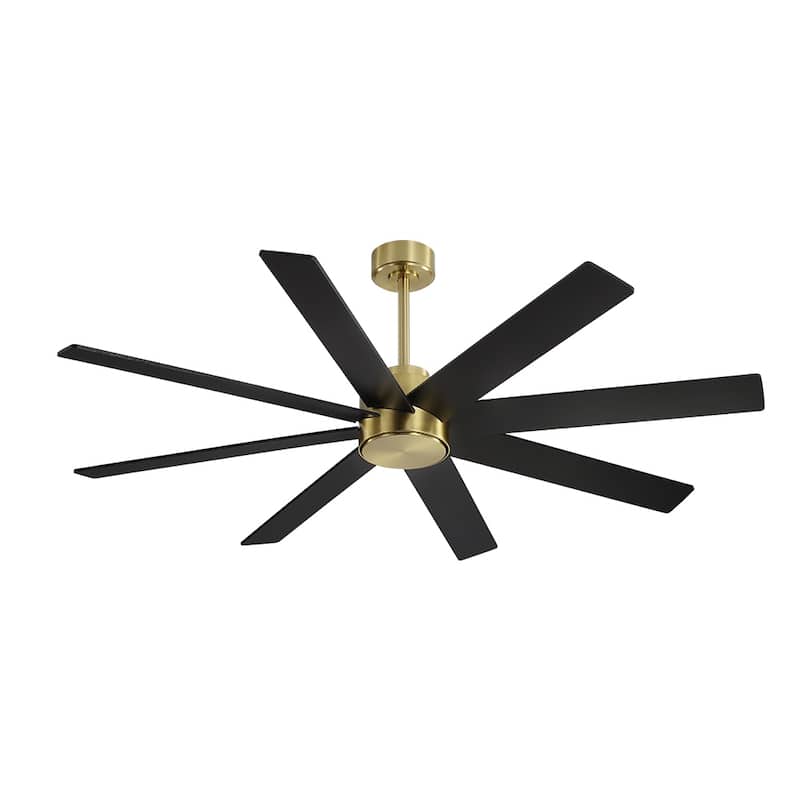 MLiAN 60 in. 8-Plywood Blades Indoor Ceiling Fan With Remote...