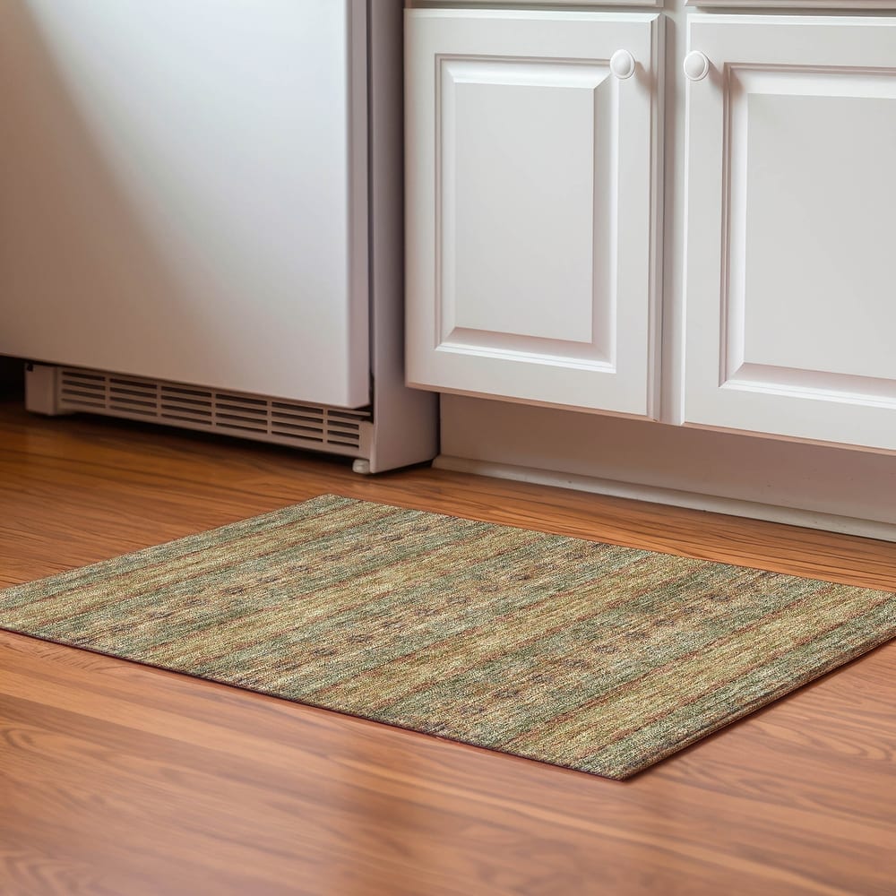 Premium Washable Super Soft Boho Stripes Mayfield Rug