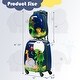 preview thumbnail 47 of 50, 2 Pieces 12 Inch 16 Inch Kids Luggage Set with Backpack and Suitcase for Travel - 18" x 12" x 8.5" (L x W x H)
