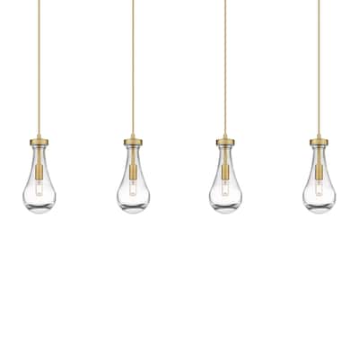 Innovations Lighting 124-451-1P-12-49 Owego Pendant Owego 4 Light 49"