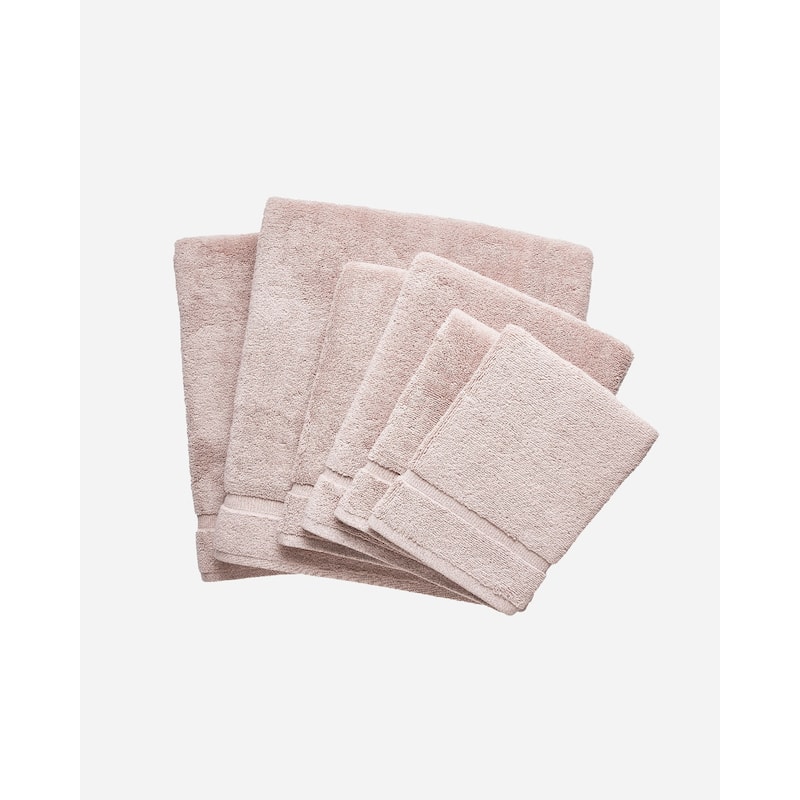 Splendid Super Soft 100% Cotton Oversized 6-Piece Bath Towel Set