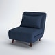preview thumbnail 100 of 176, Artdeco Home - Tustin Upholstered Convertible Lounge/ Sleeper Chair