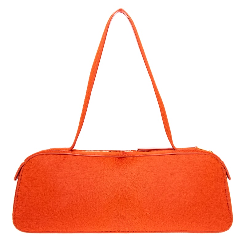 Khaite Simona Shoulder Bag in Haircalf Leather