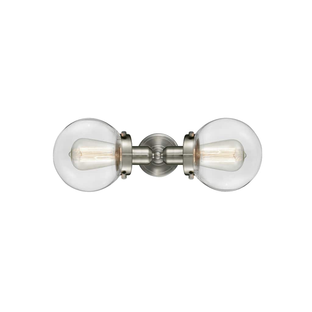 Innovations Lighting Globe 2 Light 14" Wide Bathroom Vanity Light