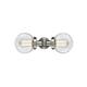 Option Brushed Satin Nickel / Clear