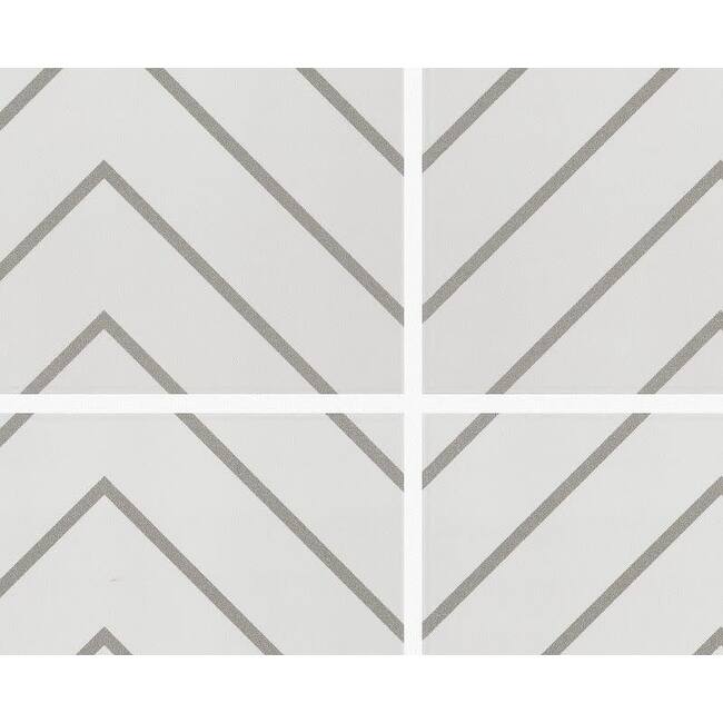 Shaw 436TS Enrich - 8" x 8" Square Floor and Wall Tile - Matte Visual - Pewter