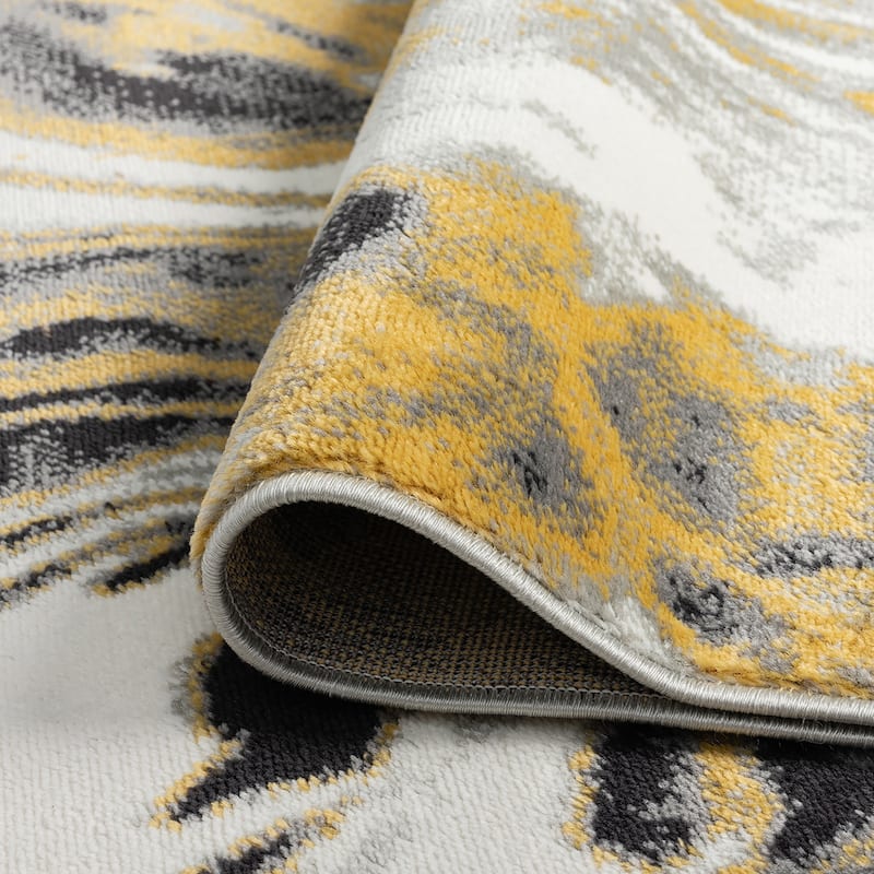 Eternal Industrial Abstract Indoor Area Rug