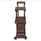 9-tier Indoor/Outdoor Wood Shelf Mobile Plant Stand