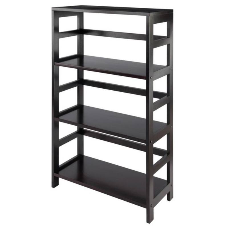 Capri 7-Pc Storage Shelf with 6 Foldable Fabric Baskets - 25.2 x 11.22 x 42 inches