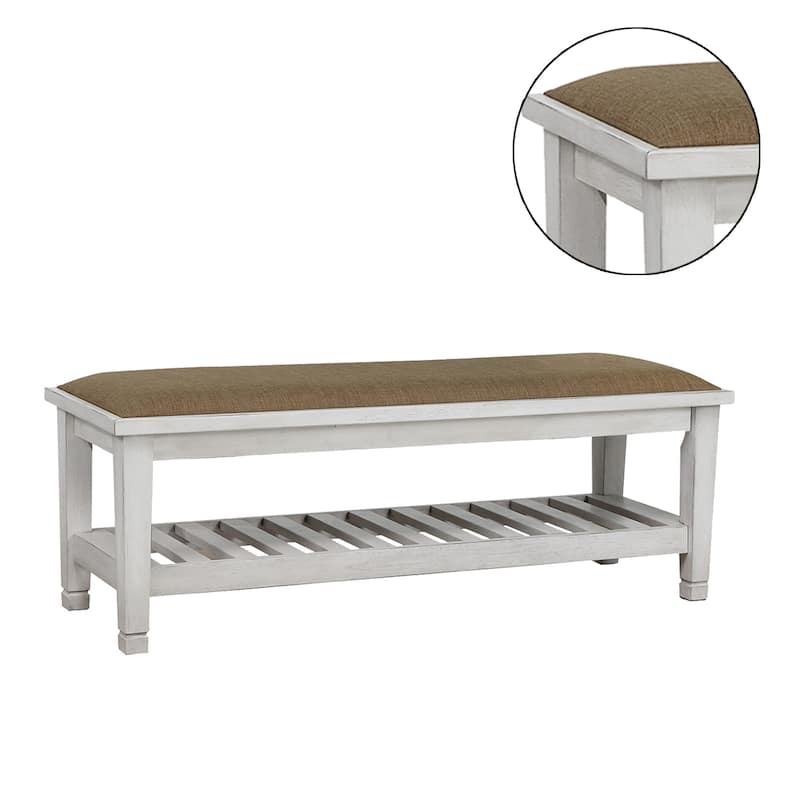 Fabric Vanity Stool with Arrow Bun Feet in Metallic Platinum