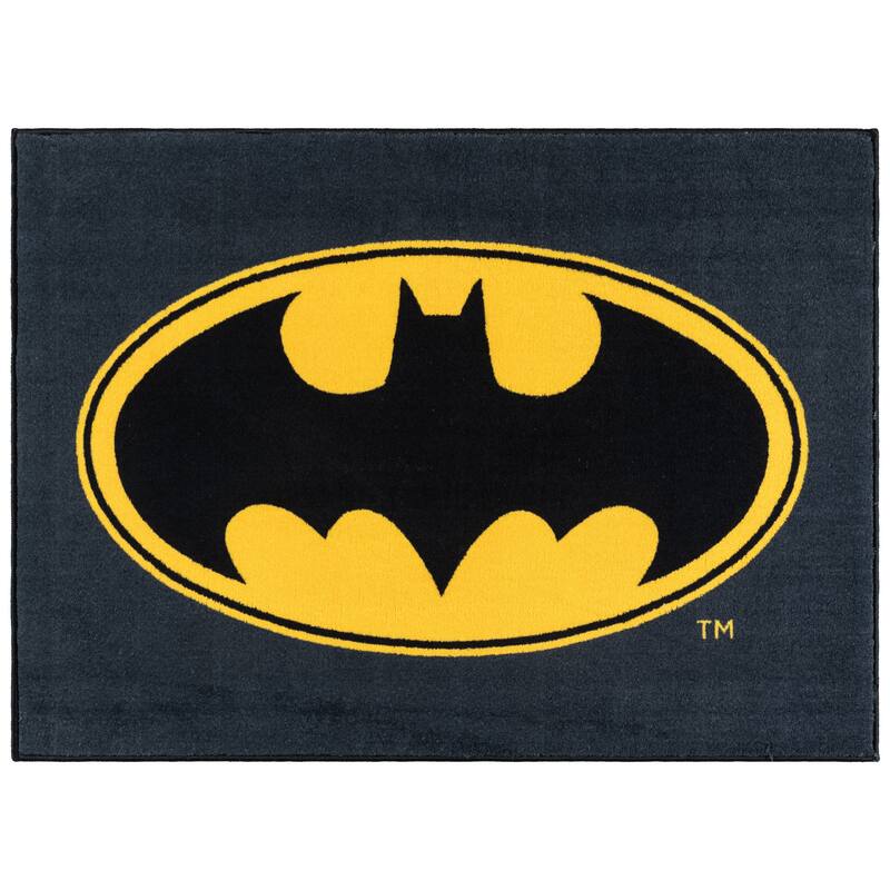 Licensed DC Comics Superhero Comic Book Cover Digital Printed Youth Area Rugs