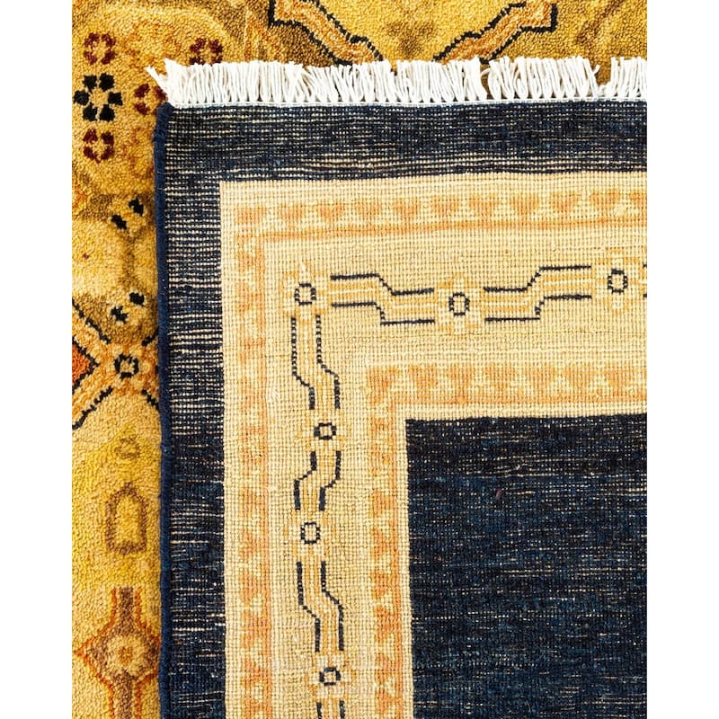 Overton Hand Knotted Wool Vintage Inspired Traditional Ottoman Multi Area Rug - 8' 2" x 10' 2"