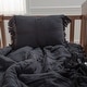 preview thumbnail 4 of 9, Rizzy Home Tatum Solid Fringe Crib Quilt - 38" X 50"