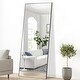 preview thumbnail 64 of 103, Aluminum Alloy Full Length Floor Mirror