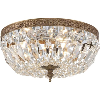 2 light flush mount light brass ceiling light metal kitchen light