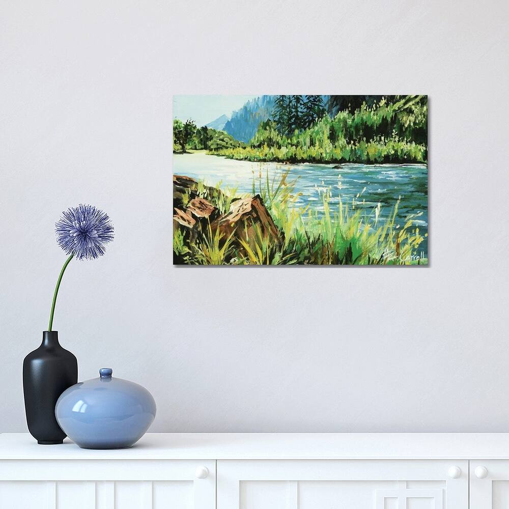 iCanvas "Fly Fishing Dream" by Patricia Carroll Canvas Print