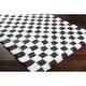 preview thumbnail 50 of 48, Livabliss Urban Shag Scandinavian Checkered Area Rug.