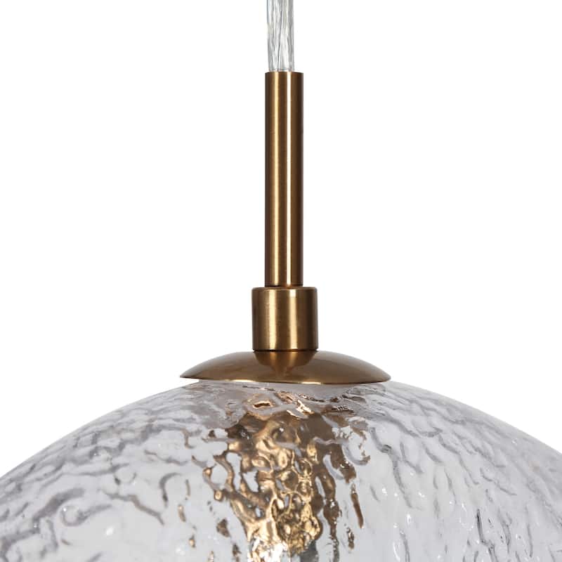 Modern 3-Light Cluster Chandelier Pendant Lighting for Kitchen Island Bedroom - Gold