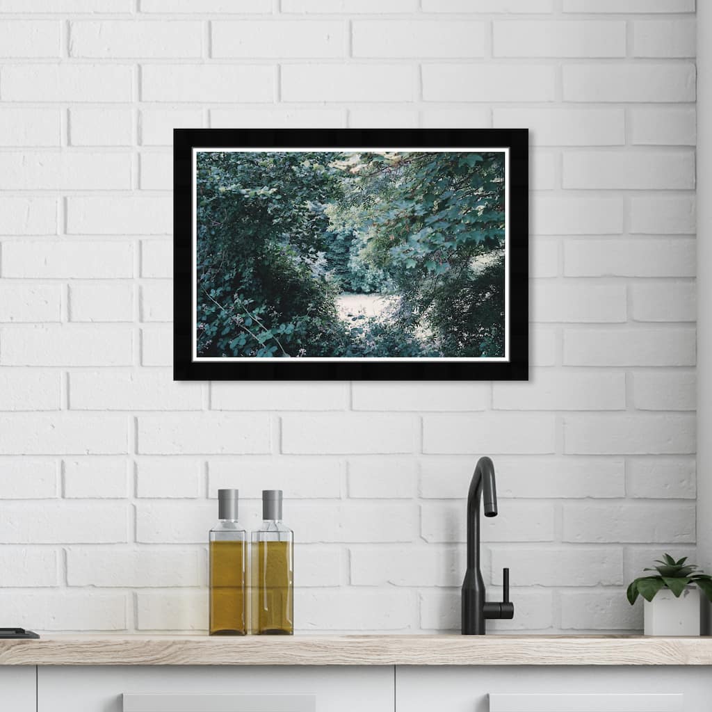 Wynwood Studio Prints Floral and Botanical Breathe Again Green and Modern & Contemporary Wall Art Canvas Print