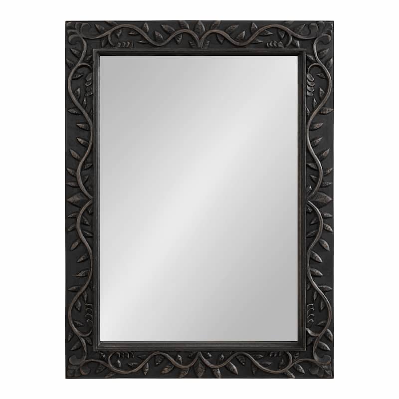 Kate and Laurel Natesa Carved Wood Mirror