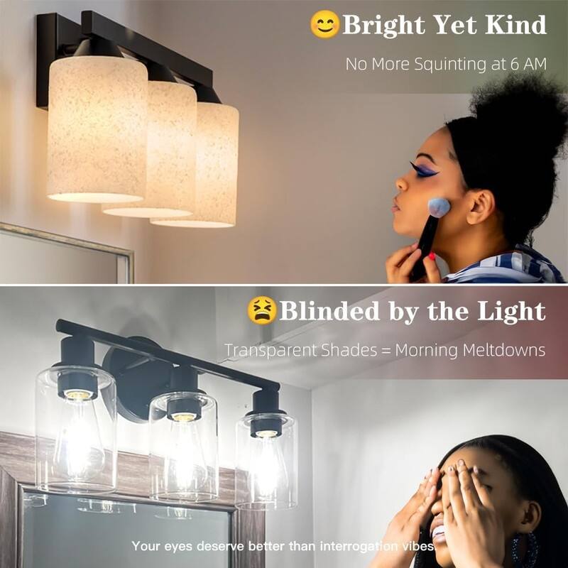 3-Light Bathroom Vanity Light(Bulbs Not Included)