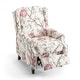 preview thumbnail 10 of 91, Linen Manual Upholstered Recliner with Wood Legs
