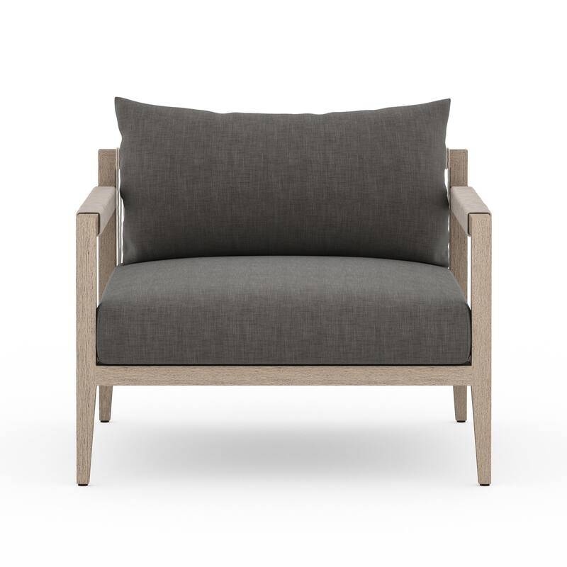 Atwood Outdoor Chair-Bronze - 33.0W x 34.25 x 30.0H