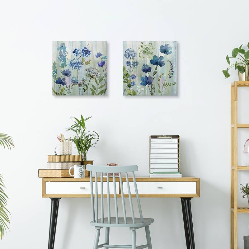 Color Wash I, Color Wash II by Conrad Knutsen Canvas Art Prints