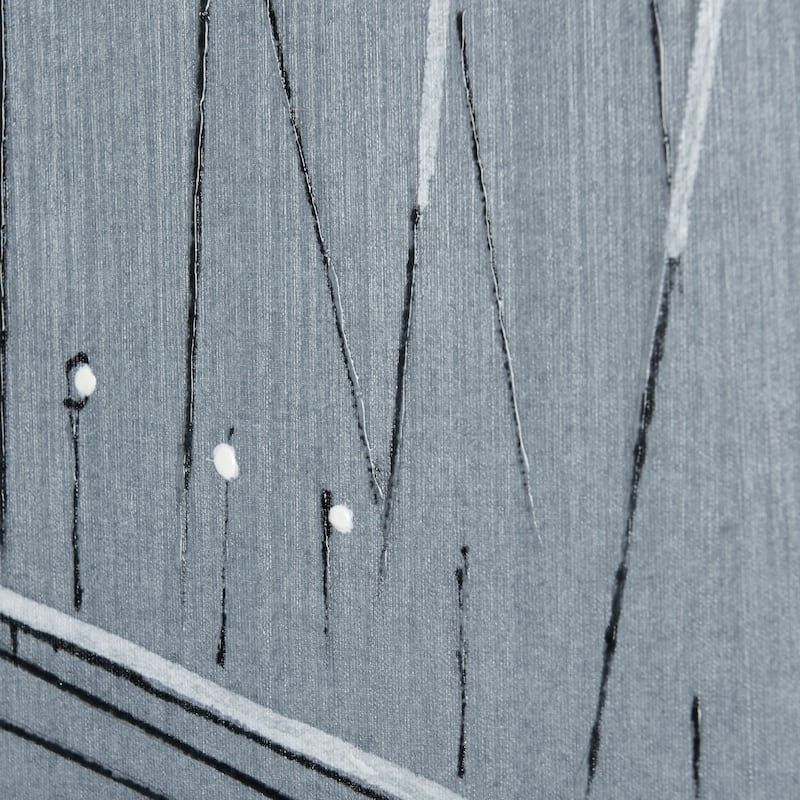 Bridge I (40 x 30) Canvas Art Print