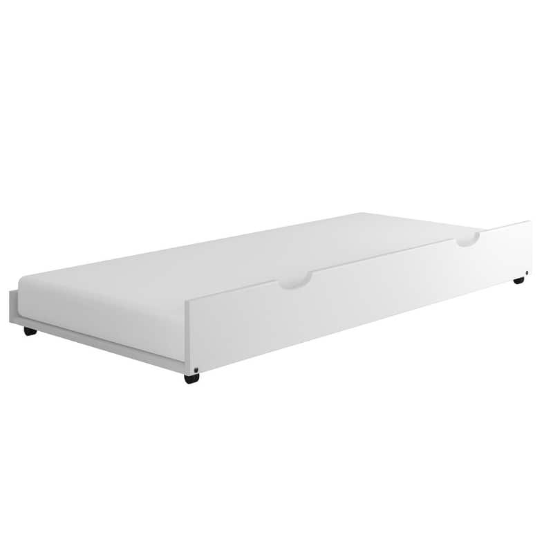 Twin Contempo Bed in White
