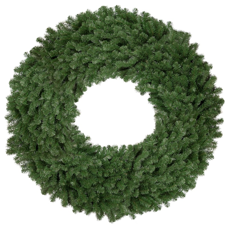 Windsor Pine Green Artificial Christmas Wreath - 72-Inch Unlit - 72"