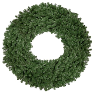 Windsor Pine Green Artificial Christmas Wreath - 72-Inch Unlit - 72"