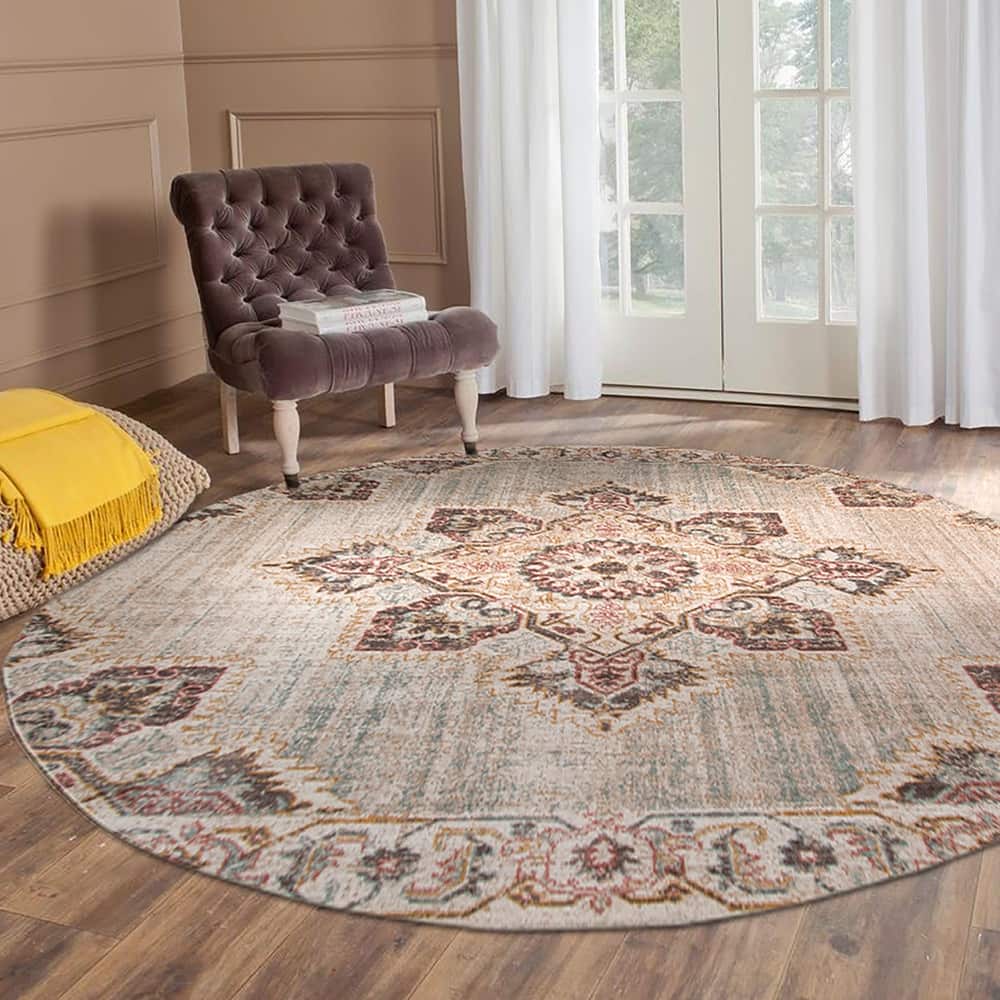 Ethereal Jensi Vintage Medallion Area Rug