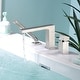 preview thumbnail 5 of 22, Luxier RTF17-T Deck Mounted Roman Tub Faucet with Hand Shower Brushed Nickel