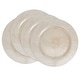preview thumbnail 7 of 15, Soft Glow Faux Mother of Pearl Charger Plate (Set of 4)