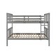 preview thumbnail 20 of 19, Full over Full Bunk Bed with Ladder for Bedroom