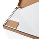 preview thumbnail 4 of 7, Cube White Wood Desk Bookshelf by DormCo