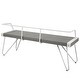 preview thumbnail 5 of 5, CALAPE Industrial Entryway/ Outdoor Bench