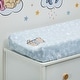 preview thumbnail 4 of 3, Bedtime Originals Disney Baby Starlight Pooh Blue/White Stars Changing Pad Cover
