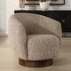 preview thumbnail 4 of 3, Uttermost 23842 Dunes 33" Wide Plywood Framed Polyester Swivel Accent